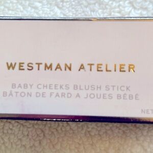 NIB Westman Atelier Baby Cheeks Blush Stick in Petal
